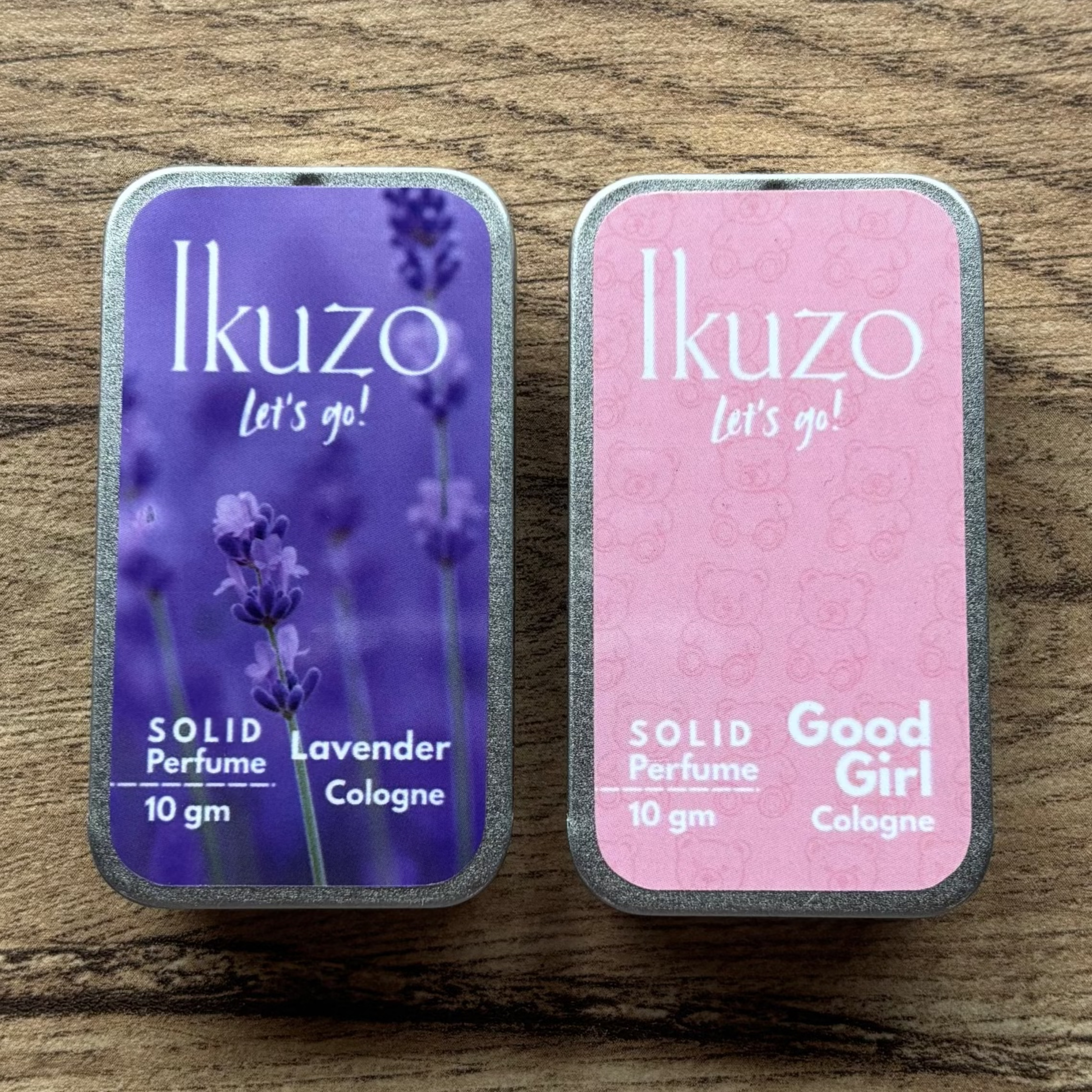 Good Girl and Lavender - Women's pack of 2 Solid Perfumes (10 gms each)