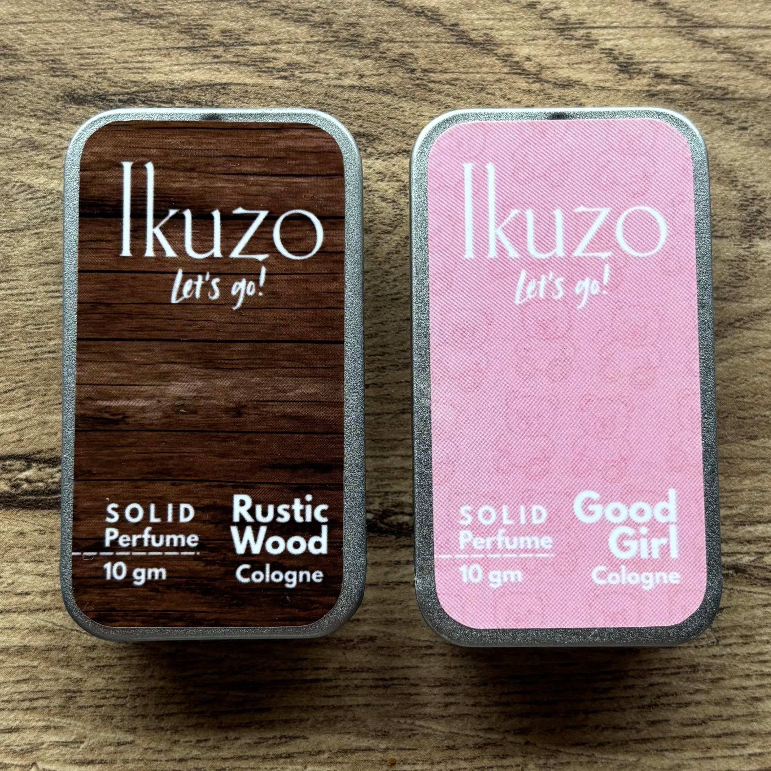 Rustic Wood and Good Girl - Mix pack of 2 Solid Perfumes (10 gms)
