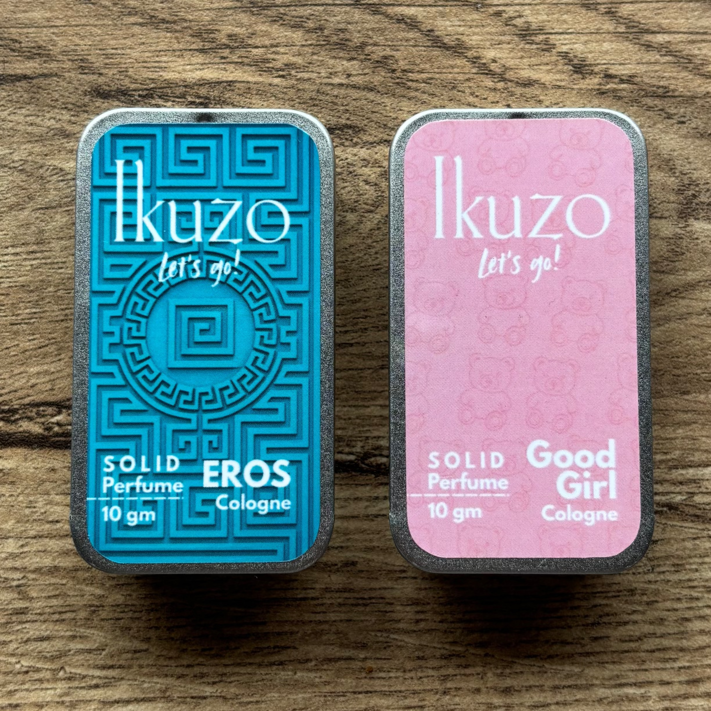 Eros and Good Girl - Mixed pack of 2 Solid Perfumes (10 gms each)