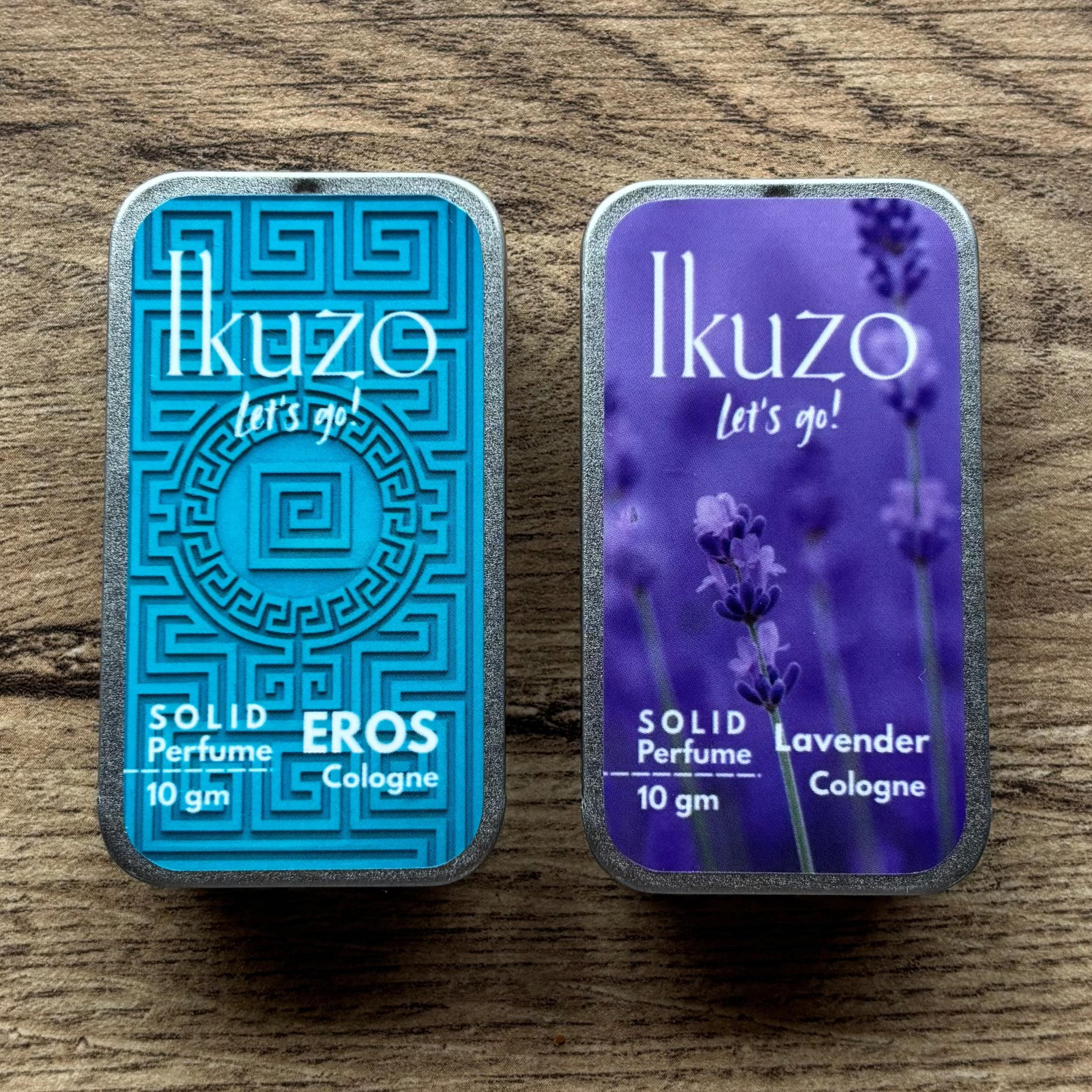 Eros and Lavender - Mix pack of 2 Solid Perfumes (10 gms each)