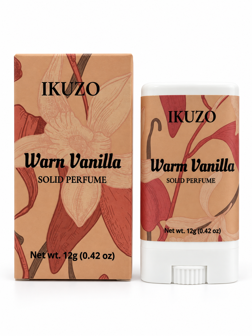 Warm Vanilla Solid Perfume Stick 12gm