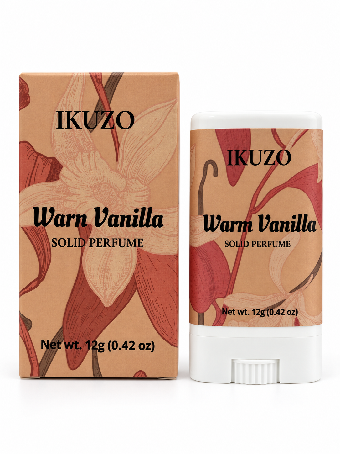Warm Vanilla Solid Perfume Stick 12gm