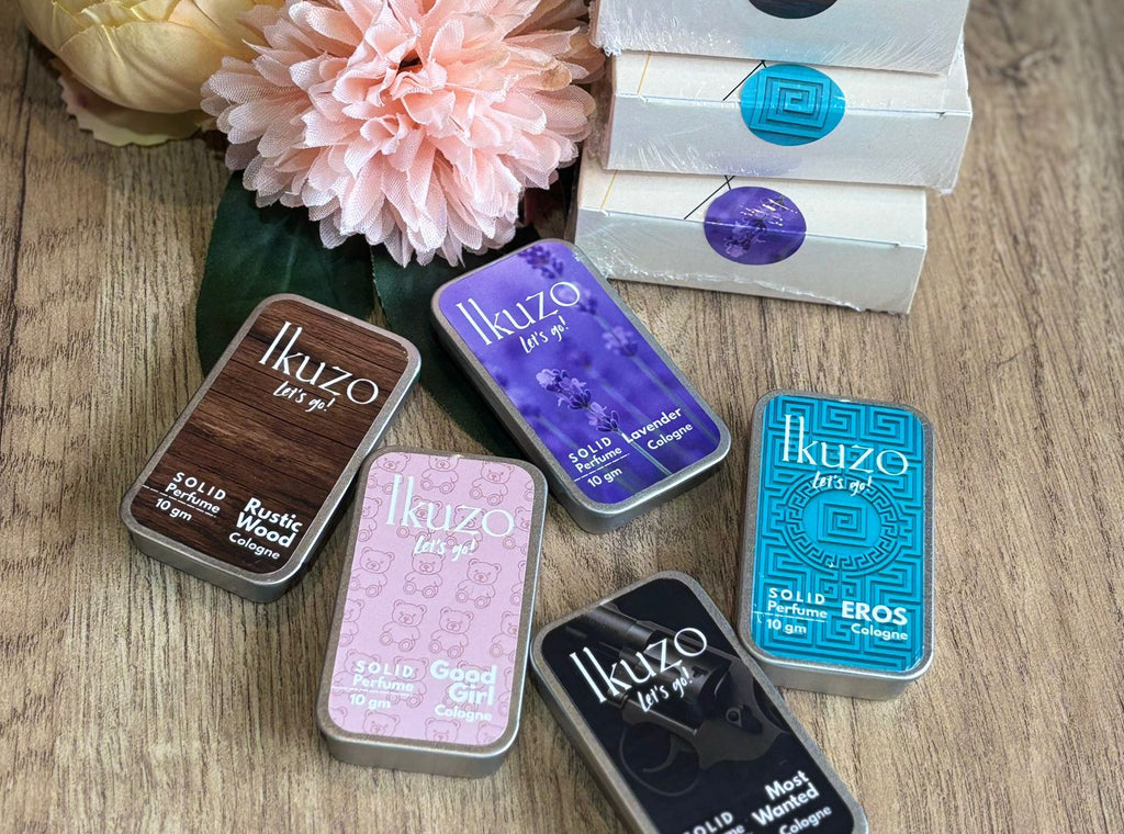 Pack of 5 Solid Perfumes (10 gms each)